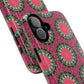 Floral KaleidoBloom iPhone Case, Tough Magnetic Cases, Floral iPhone Cover, Stylish Tech Accessory, Durable Design, Vibrant Gift Idea