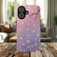 Tiny Cherry Blossom Floral Tough Magnetic Phone Cases, Durable Phone Cover, Floral Design Case, iPhone Protector, Cute Gift for Her