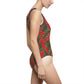 Red Tropical Bliss Women's Classic One-Piece Swimsuit (AOP)