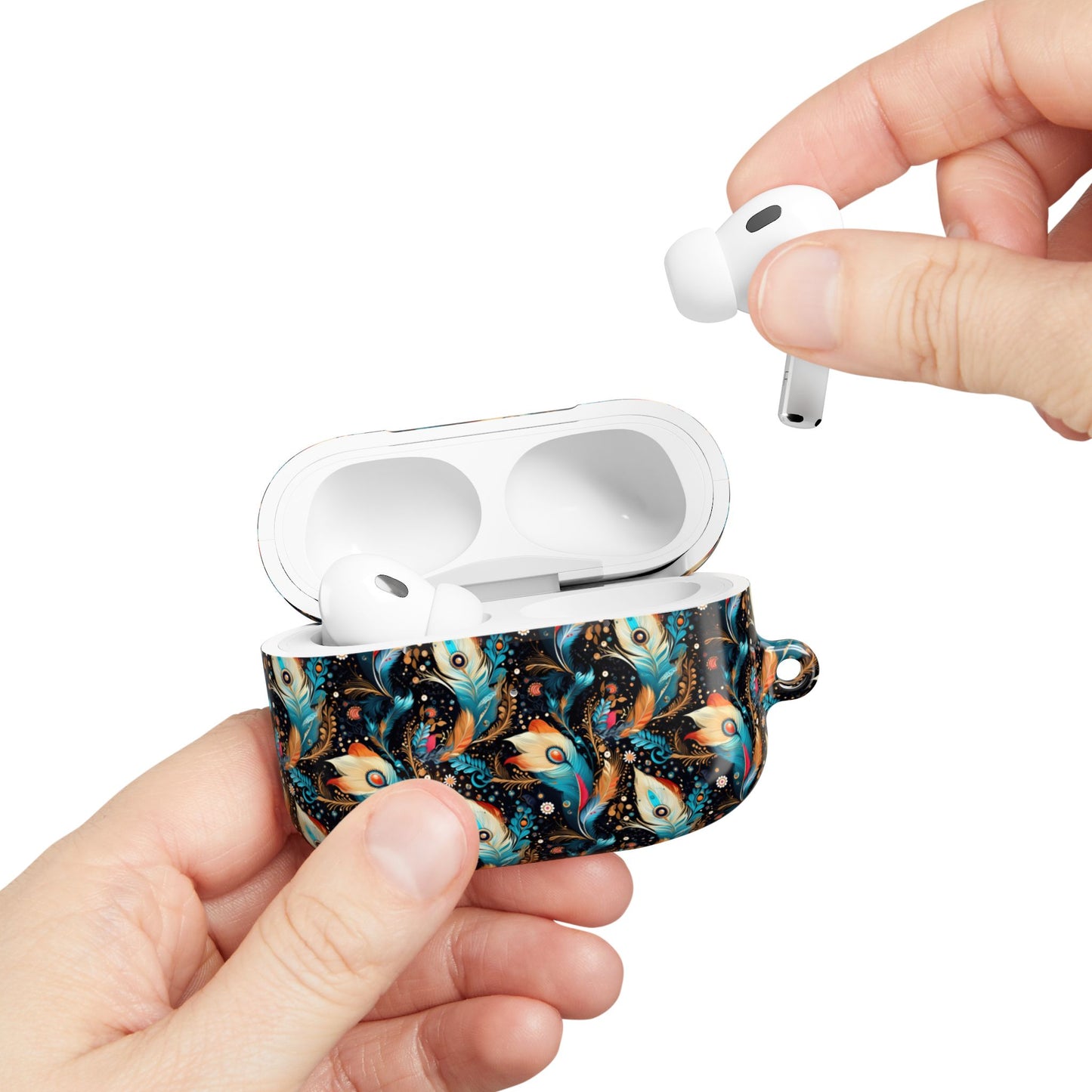 Ethereal Feathers AirPod Case | Stylish & Protective Accessory