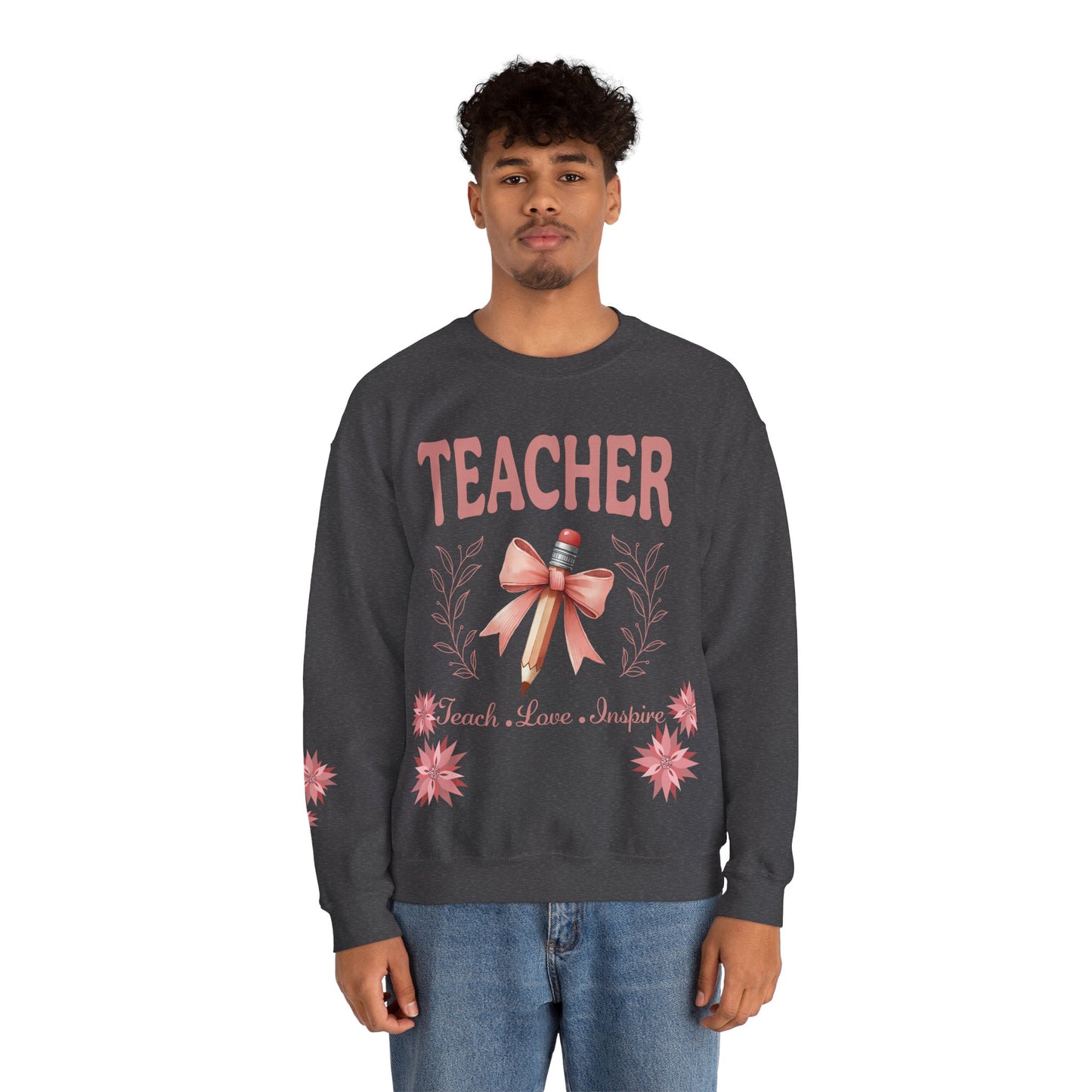 Teacher Unisex Heavy Blend™ Crewneck Sweatshirt