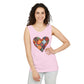 Patched Hearts Unisex Garment-Dyed Tank Top