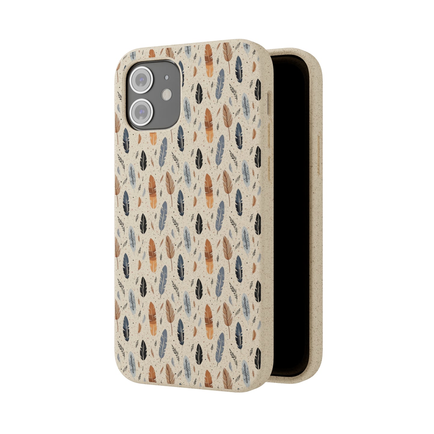 Whispering Feathers iPhone Biodegradable Cases