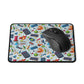 Academic Adventures Colorful Educational Gaming Mouse Pad - Non-Slip and Vibrant Design for Gamers and Students