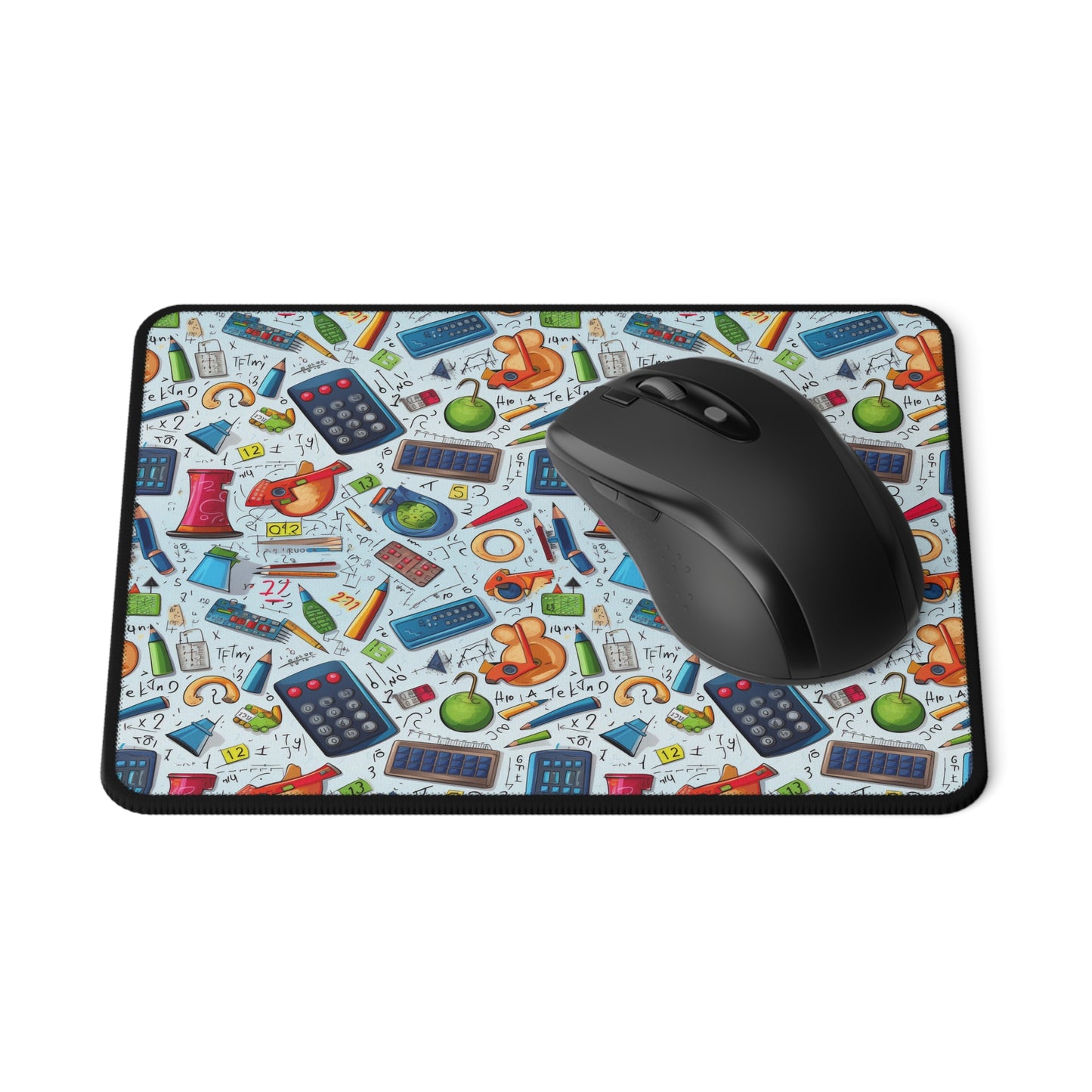 Academic Adventures Colorful Educational Gaming Mouse Pad - Non-Slip and Vibrant Design for Gamers and Students