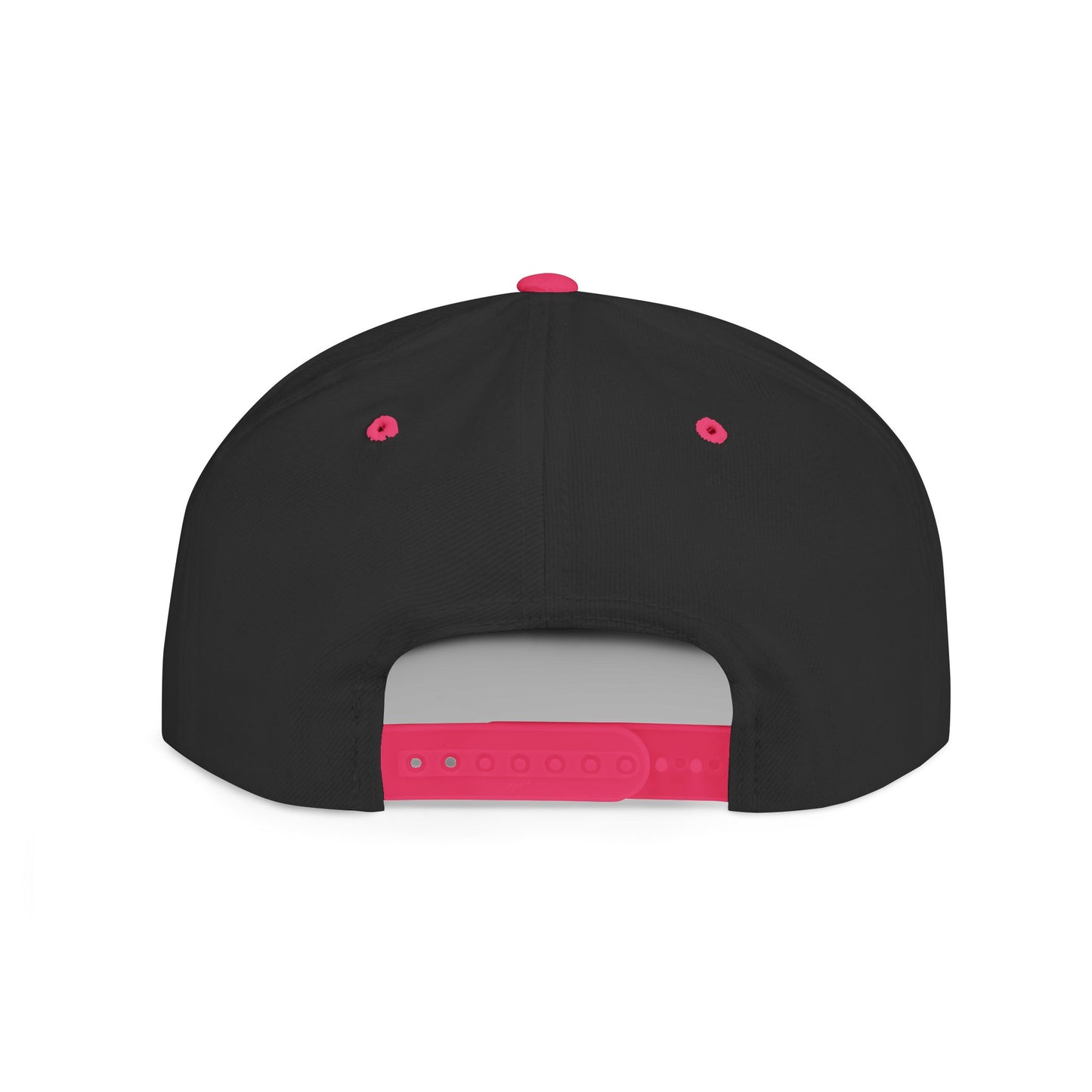 Pink Elohim Snapback Cap - Faith-Inspired Flat Bill Hat, Baseball Hat, Perfect for Gifts, Daily Wear, Spiritual Events