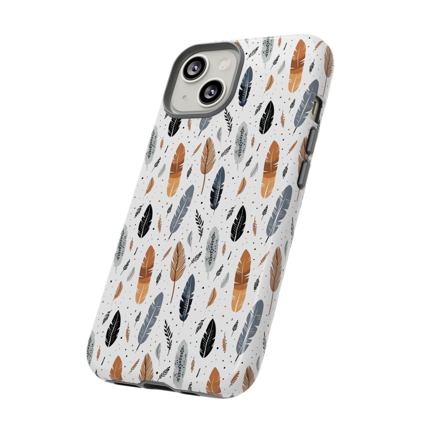 Whispering Feathers iPhone Tough Cases