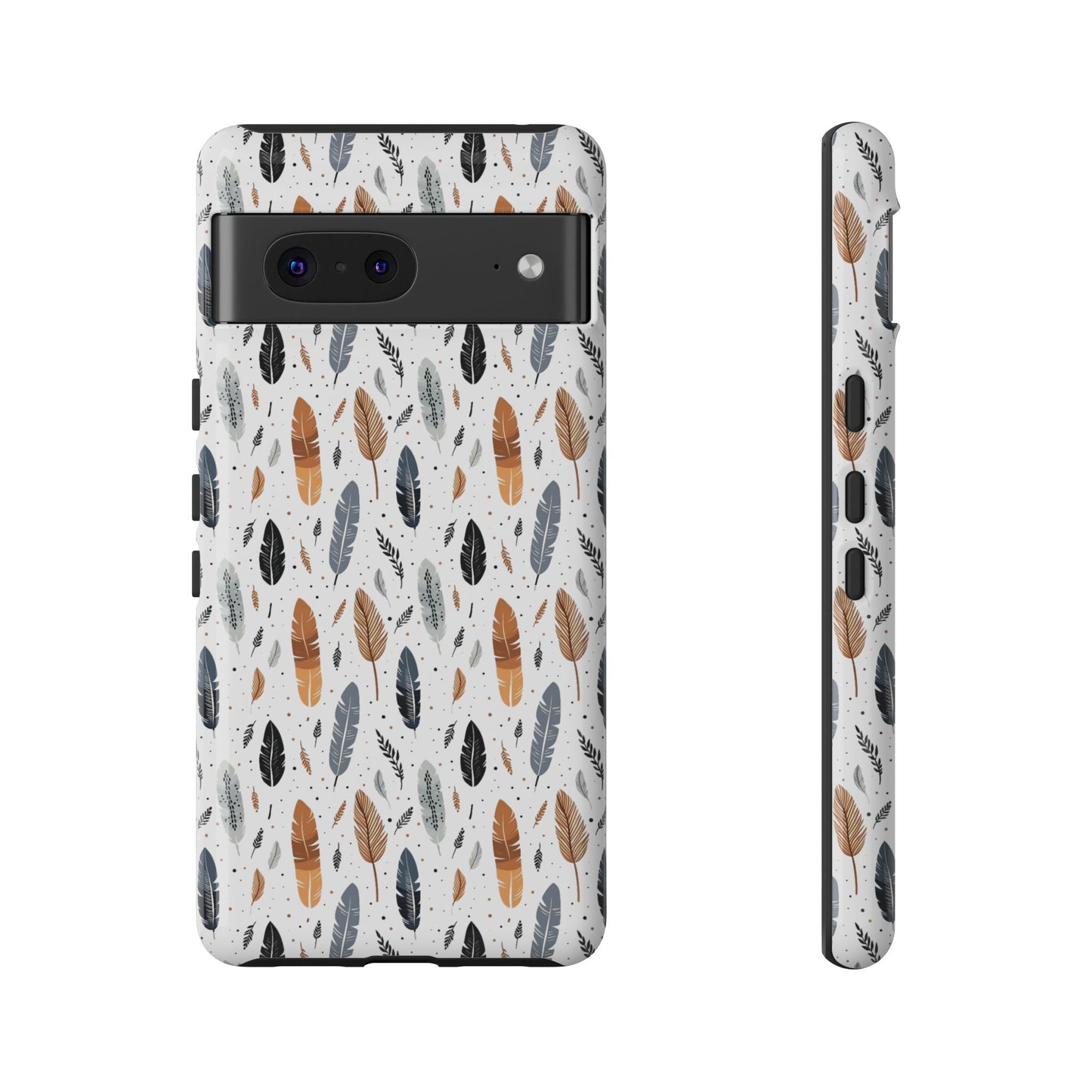 Whispering Feathers Samsung and Google Tough Cases