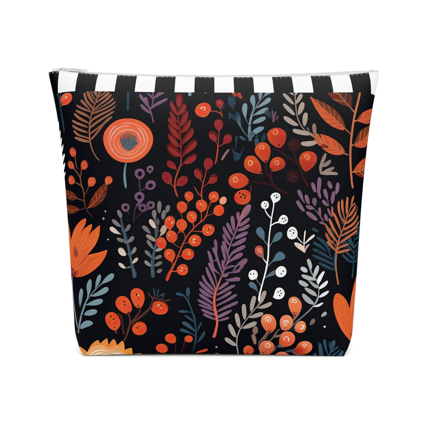 Autumn Bloom Cotton Cosmetic Bag