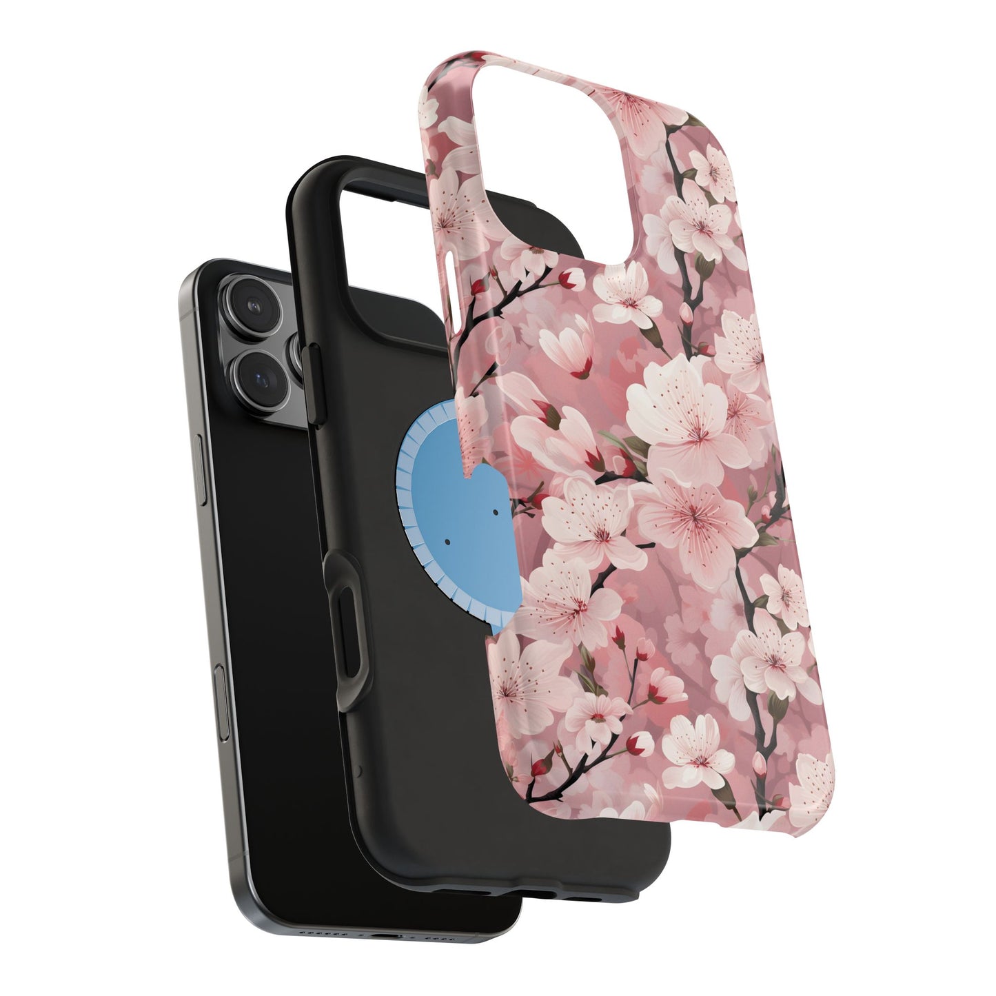 Cherry Blossom Magnetic Tough iPhone Cases