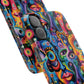 Psychedelic Visions Slim iPhone Case - Vibrant Design for Artistic Souls
