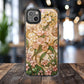 Floral Vintage Art Stained Glass Effect Nouveau Clear Magnetic Impact Case