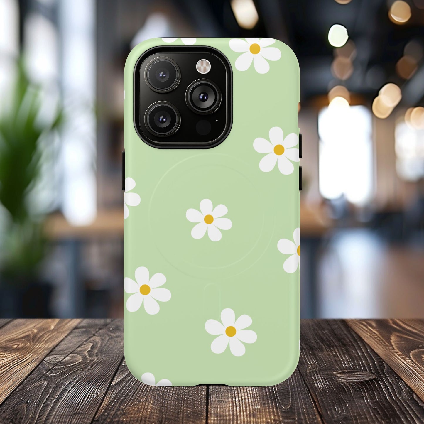Floral Tough Magnetic Case, Flower iPhone Cover, Cute iPhone Case, Nature Inspired Accessory, Gift for Plant Lovers