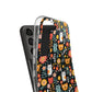 Whimsical Feline Garden Soft iPhone, Google and Samsung Cases