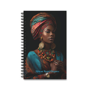 Regal African Elegance, Ethnic Beauty Spiral Journal (EU)- ( PY)