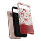 Personalized Rosette Coquette Phone Case - Custom Name/Message 'I Am Stronger Than The Storm' Floral Bow Protective Case