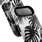 Personalized Monochrome Monstera Tropical Phone Case - Tough Magnetic MagSafe® Cases, Gifts for Nature Lovers, Stylish Phone Accessories, Gifts for Her.