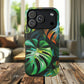 Tropical Leaf Phone Case | Tough Magnetic Cases, iPhone Accessories, Gift for Him/Her, Phone Protection, Summer Style, Trendy Design