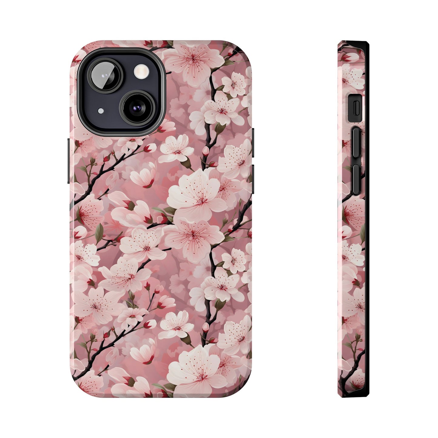 Cherry Blossom iPhone and Samsung Tough Phone Cases