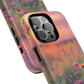 Floral Sunset Phone Case, Tough Magnetic Cases for iPhone, Nature Lover Gift, Durable Protection, Eco-Friendly Phone Accessory