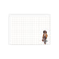 Chic Note Pads with Fashion Illustration, Stylish Sticky Notes for Organizing, Personalized Gifts for Her, Office Supplies, Creative