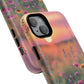 Floral Sunset Phone Case, Tough Magnetic Cases for iPhone, Nature Lover Gift, Durable Protection, Eco-Friendly Phone Accessory
