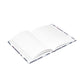 Patriotic Waves Hardcover Notebook with Puffy Covers