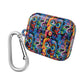 Psychedelic Visions Colorful Artistic AirPod Case - Unique Design for Music Lovers