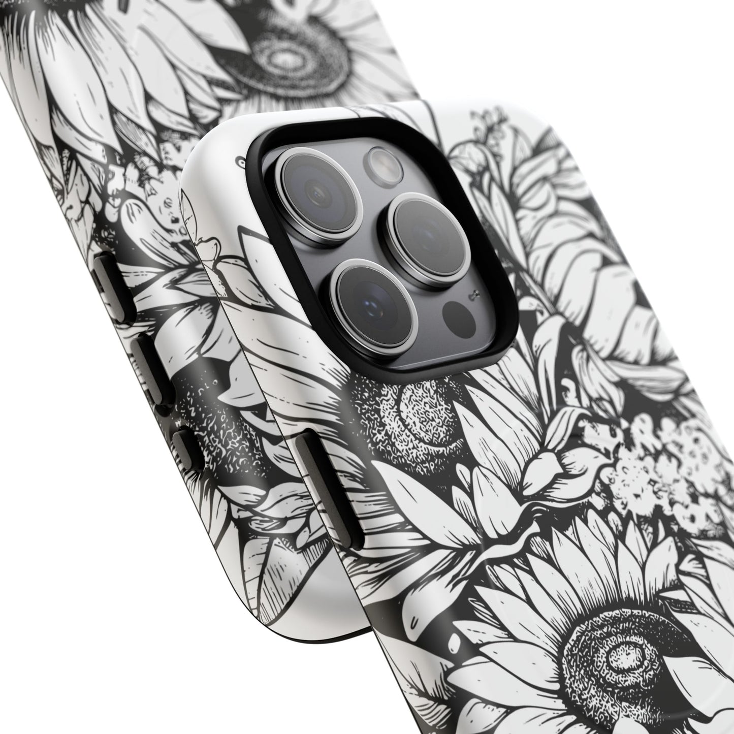 Loved John 3:16, Inspirational Gift, Tough iPhone Magnetic Case Scripture, Sunflower Bible Verse, MagSafe® iPhone® Tough Case, iPhone 14, iPhone 15, iPhone 16, Pro, Pro Max, Plus