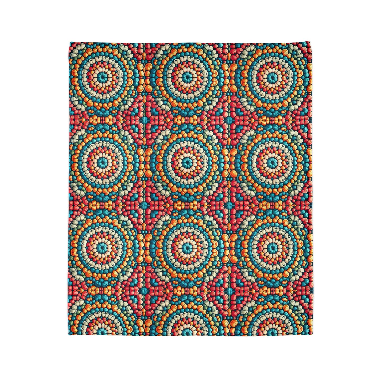 ''Kaleidoscope Soft Minky Blanket''