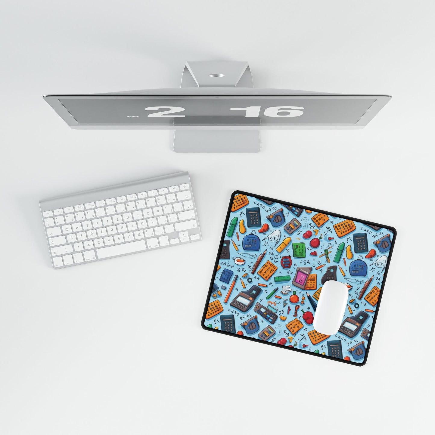 Blue Academic Adventures Desk Mats