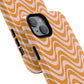 Stylish Tough Magnetic Case for Your iPhone - Trendy Wave Design, Durable Protector, Gift for Her, Cool Tech Accessory, Unique iPhone Cover, Magsafe iPhone Cover.