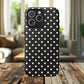 Polka Dot Tough iPhone Magnetic Case, Stylish iPhone Cover for Protection, Unique Gift for Birthdays, Holidays, Tech Lovers