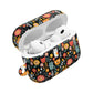 Whimsical Feline Garden AirPod Cases (AOP) - Fun & Colorful Accessories for Pet Lovers.