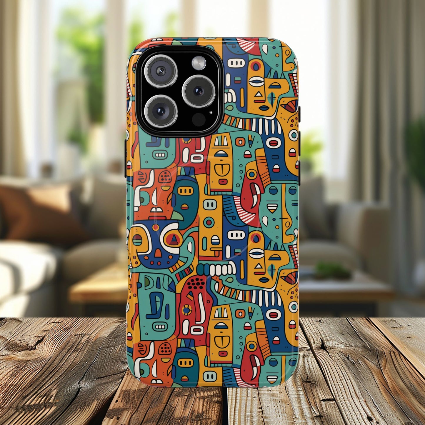 Vibrant Tough Magnetic Phone Cases - Unique Art, Protective Design, Gift for Him/Her, Trendy Accessories, Phone Protection
