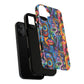 Psychedelic Visions Colorful Art iPhone Case - Tough Cases with Vibrant Abstract Design