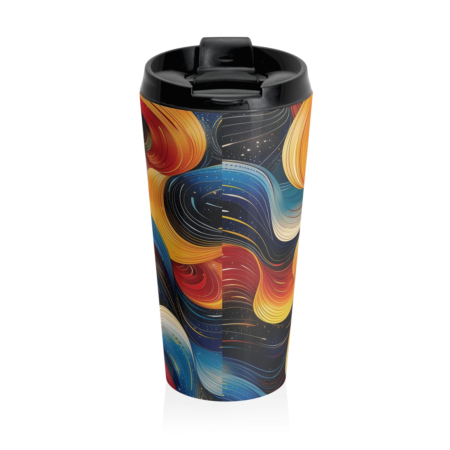 Cosmic Swirl Stainless Steel Travel Mug