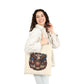 4th of July Patriotic Tote Bag — American Eagle Flag Canvas Grocery Bag