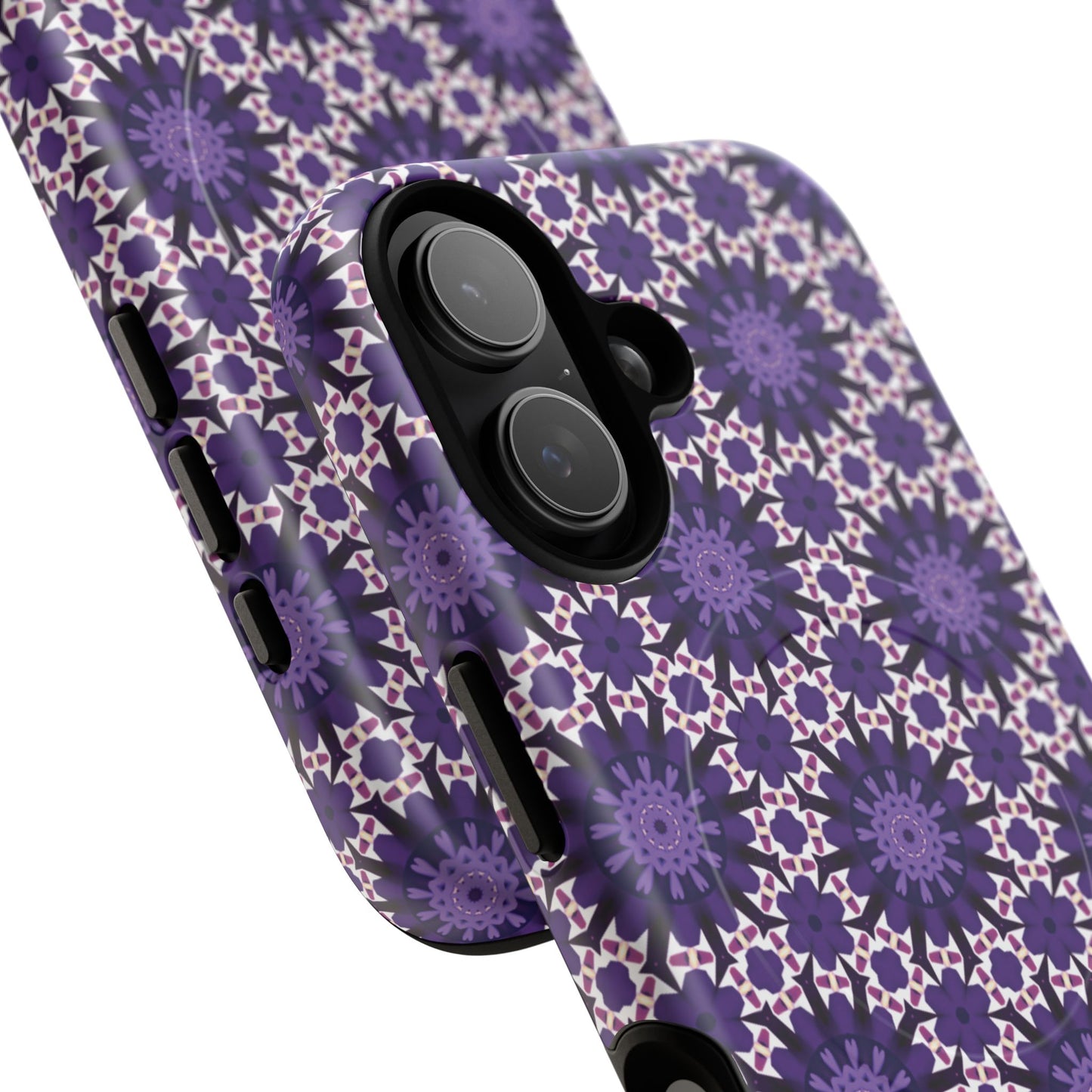 Twilight Petal Mirage Magnetic iPhone Cases, Unique Floral Designs, Tough Protection, Gift for Her, iPhone Accessories, Custom Cases