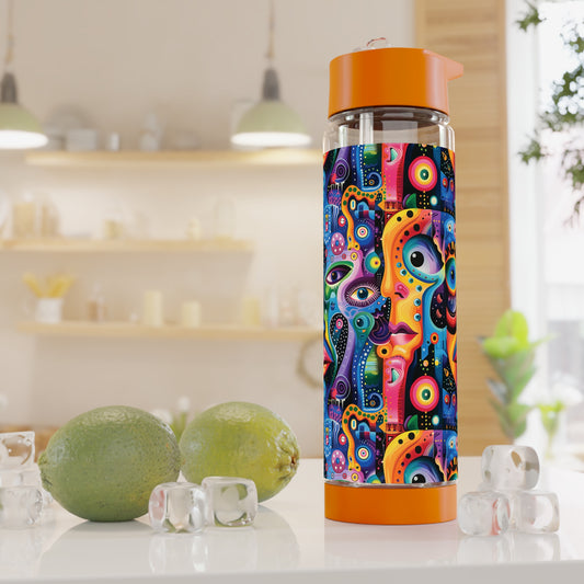 Psychedelic Visions Infuser Water Bottle