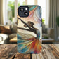 Artistic iPhone Case with Dancer Design, Tough Magnetic Case, Unique Gift for Dancers, Colorful iPhone Cover, Stylish Accessory.