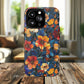 Cathedral Petals Tough Magnetic iPhone Case, Durable, Stylish, Unique Floral Design, Gifts for Her, Birthday, Everyday Use, Stained Glass iPhone Case.