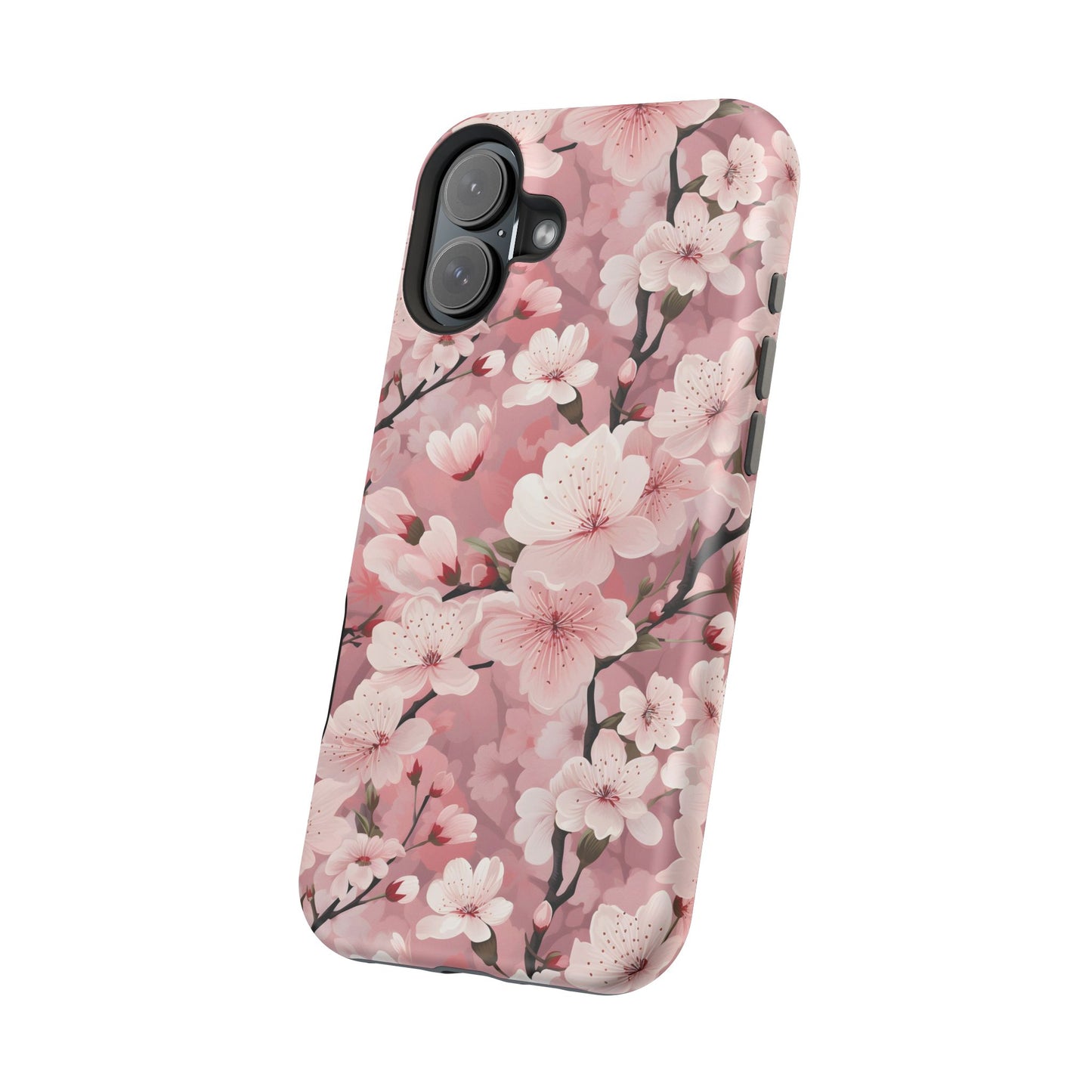 Cherry Blossom Magnetic Tough iPhone Cases