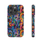 Psychedelic Visions Colorful Art iPhone Case - Tough Cases with Vibrant Abstract Design