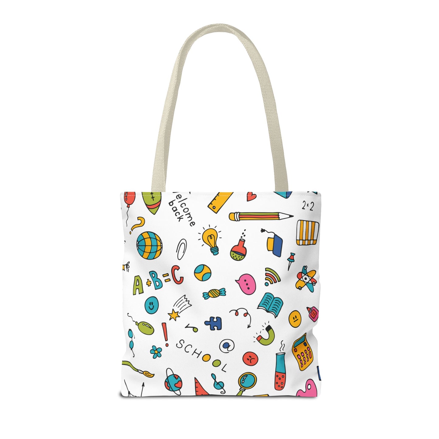 Personalized Classroom Couture Composition Book Inspired Tote Bag, Back to School Tote, Teacher Gift, Kids Bag, Custom Name Bag, Educational Accessories, Back to School Tote Bag.