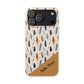 Personalized Whispering Feathers Samsung and iPhone Biodegradable Case, Custom Name Case.