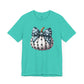 Polka Dot Pumpkin Charm Unisex Jersey Short Sleeve Tee