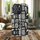 Modern Abstract Geometric Tough Magnetic Phone Case, Durable Phone Accessory, Gift for Him or Her, Artistic Design, Modern Decor