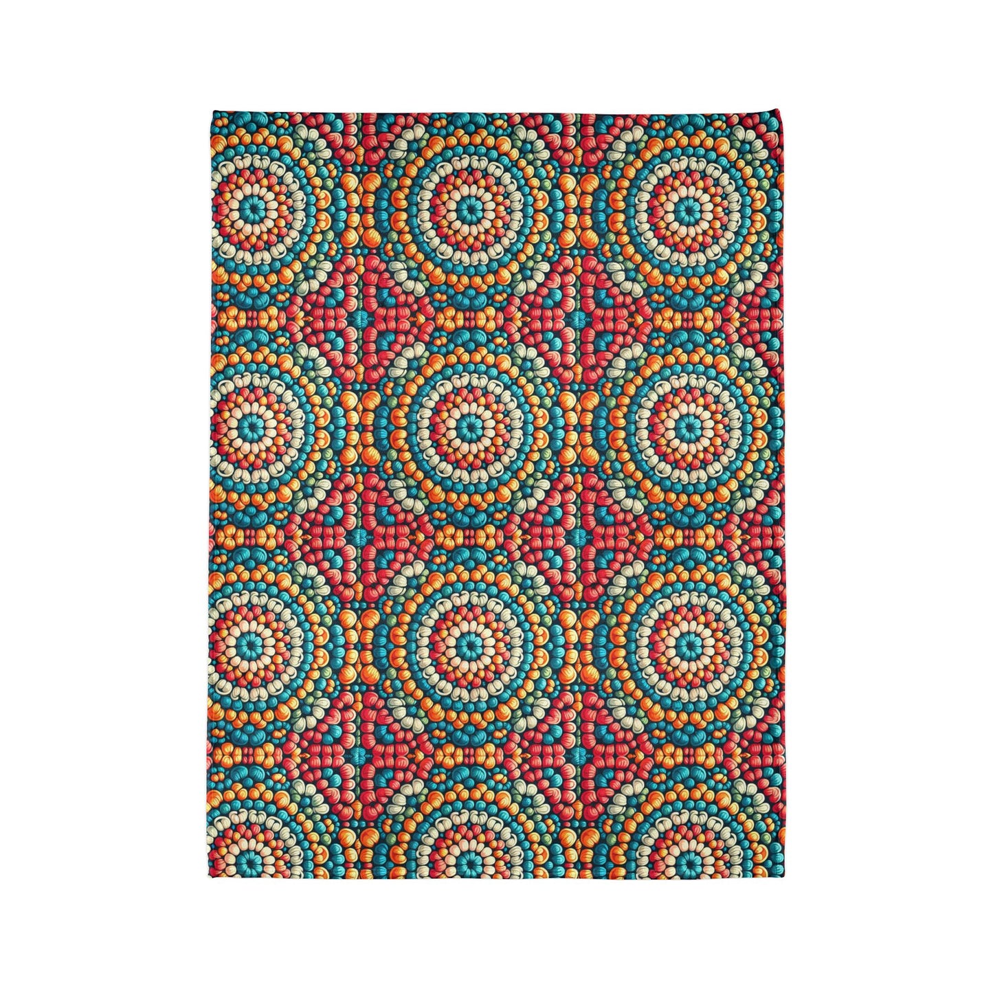 ''Kaleidoscope Soft Minky Blanket''