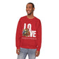 LOVE always Valentines Unisex Heavy Blend Crewneck